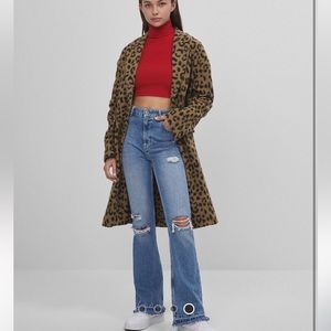 NWT Bershka flare jeans